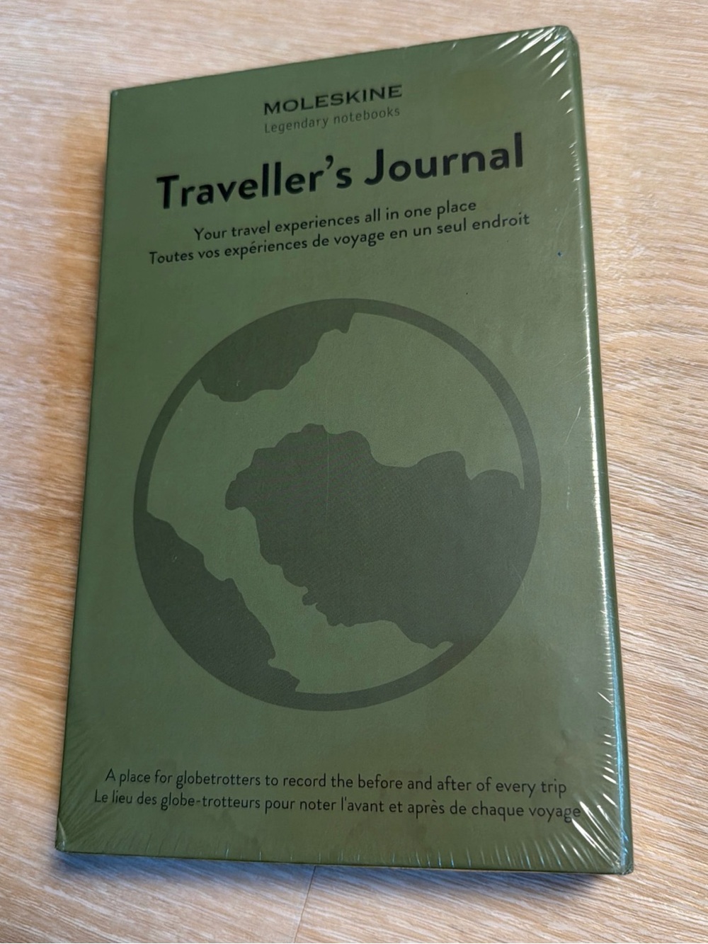 Brand New Moleskine Traveller’s Journal Theme Notebook Hardcover To Record Trips